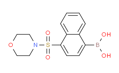 (4-(Morpholinosulfonyl)naphthalen-1-yl)boronic acid