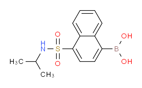 BP25473 | 1704120-94-4 | (4-(N-isopropylsulfamoyl)naphthalen-1-yl)boronic acid