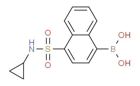 BP25476 | 1704121-07-2 | (4-(N-cyclopropylsulfamoyl)naphthalen-1-yl)boronic acid