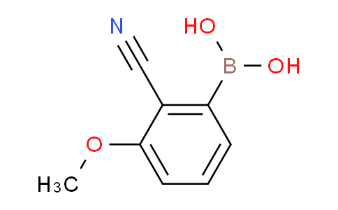 2-Cyano-3-methoxyphenylboronic acid