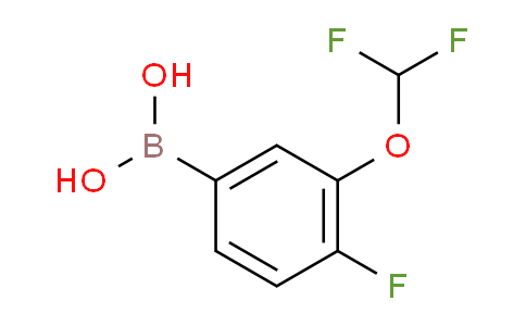 3-(Difluoromethoxy)-4-fluorophenylboronic acid