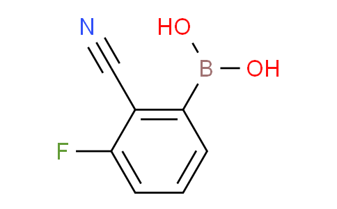 2-Cyano-3-fluorophenylboronic acid