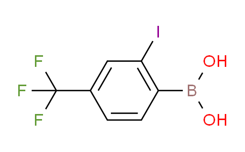 2-Iodo-4-(trifluoromethyl)phenylboronic acid