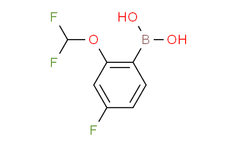 2-(Difluoromethoxy)-4-fluorophenylboronic acid