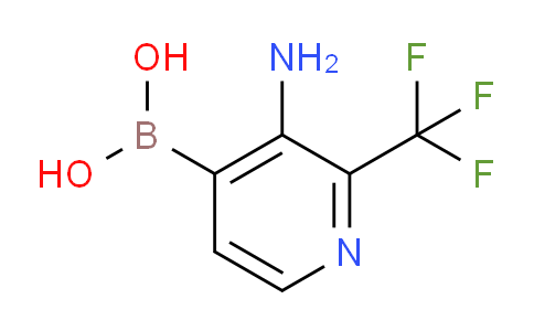 3-Amino-2-(trifluoromethyl)pyridine-4-boronic acid