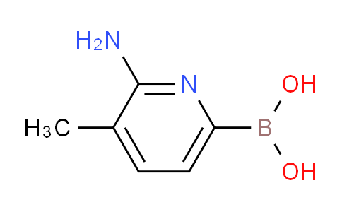 2-Amino-3-methylpyridine-6-boronic acid