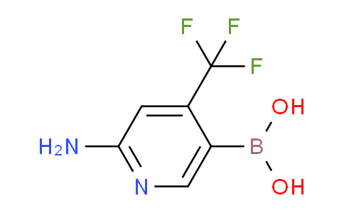 2-Amino-4-(trifluoromethyl)pyridine-5-boronic acid
