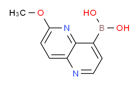 (6-Methoxy-1,5-naphthyridin-4-yl)boronic acid