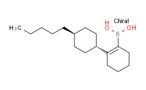 (trans-4'-Pentyl-[1,1'-bi(cyclohexan)]-1-en-2-yl)boronic acid
