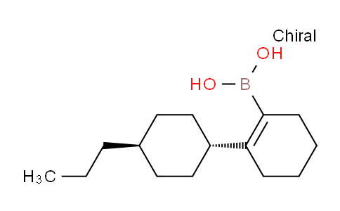 (trans-4'-Propyl-[1,1'-bi(cyclohexan)]-1-en-2-yl)boronic acid