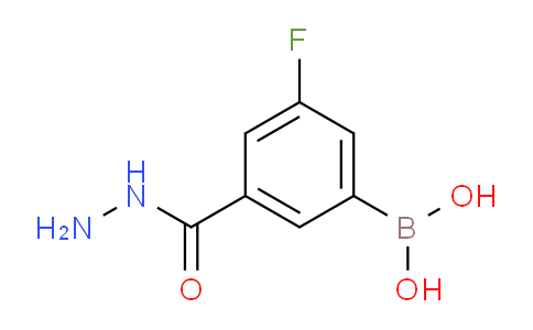 (3-Fluoro-5-(hydrazinecarbonyl)phenyl)boronic acid
