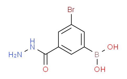 3-Bromo-5-(hydrazinecarbonyl)phenylboronic acid