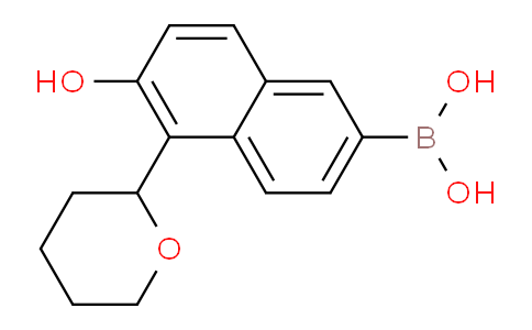 BP26047 | 1150114-57-0 | (6-Hydroxy-5-(tetrahydro-2H-pyran-2-yl)naphthalen-2-yl)boronic acid