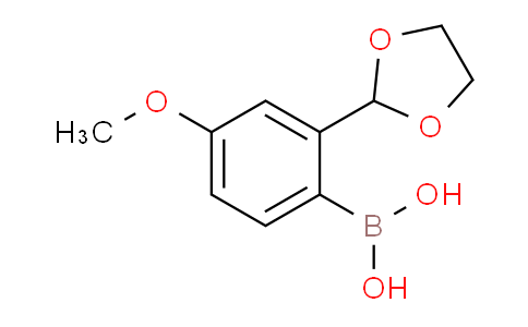 (2-(1,3-Dioxolan-2-yl)-4-methoxyphenyl)boronic acid