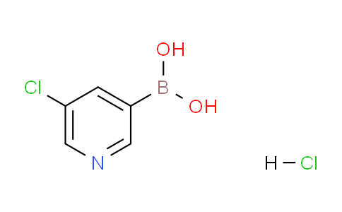 (5-Chloropyridin-3-yl)boronic acid hydrochloride