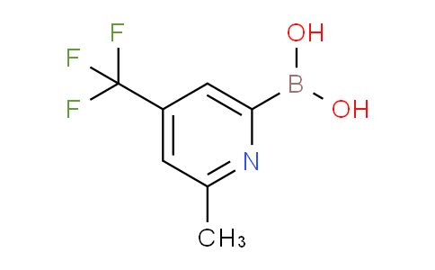 2-Methyl-4-(trifluoromethyl)pyridine-6-boronic acid