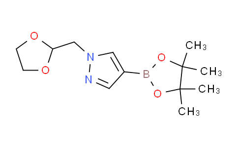 1-[1,3]Dioxolan-2-ylmethyl-1h-pyrazole-4-boronic acid pinacol ester
