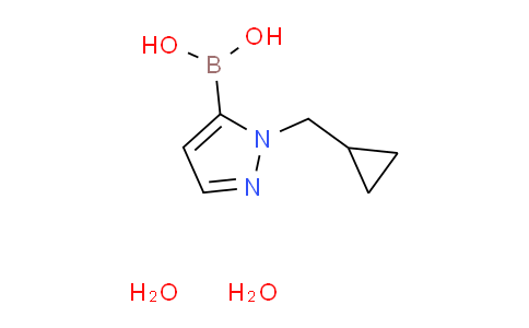 1-(Cyclopropylmethyl)-1H-pyrazole-5-boronic acid, dihydrate