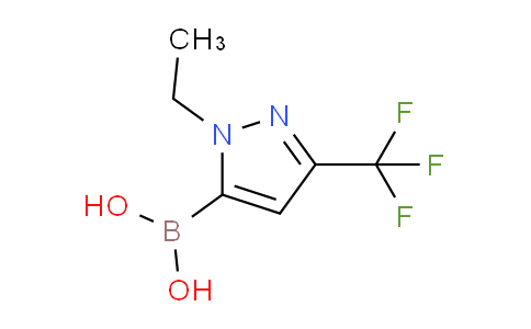 2-Ethyl-5-(trifluoromethyl)pyrazole-3-boronic acid