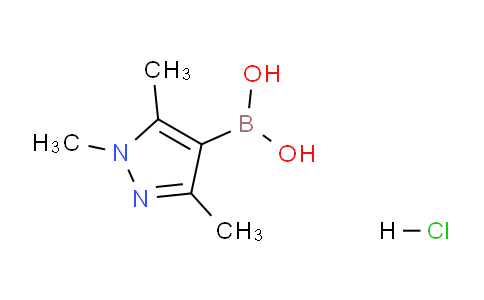 1,3,5-Trimethyl-1H-pyrazole-4-boronic acid HCl