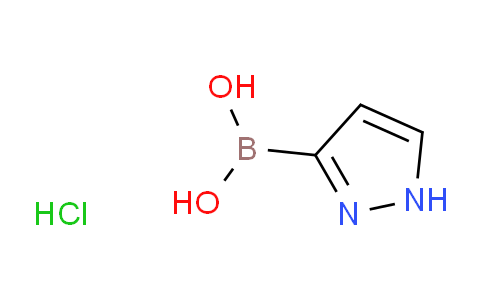 (1H-Pyrazol-3-yl)boronic acid hydrochloride