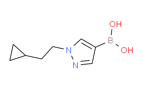 (1-(2-Cyclopropylethyl)-1H-pyrazol-4-yl)boronic acid