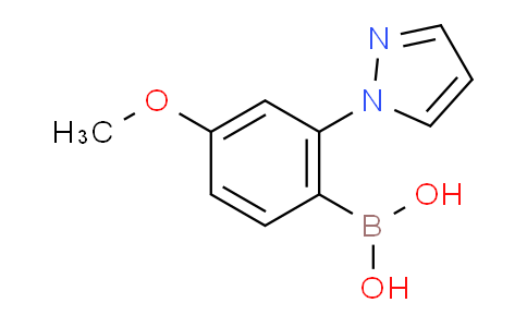 [4-Methoxy-2-(1h-pyrazol-1-yl)phenyl]boronic acid