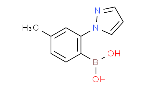 BP26289 | 1287753-43-8 | [4-Methyl-2-(1h-pyrazol-1-yl)phenyl]boronic acid