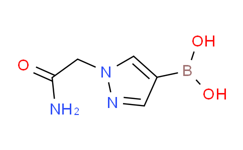 1-(2-Amino-2-oxoethyl)-1H-pyrazol-4-ylboronic acid