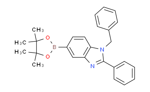 (1-Benzyl-2-phenyl-1h-benzo[d]imidazol-5-yl)boronic acid pinacol ester