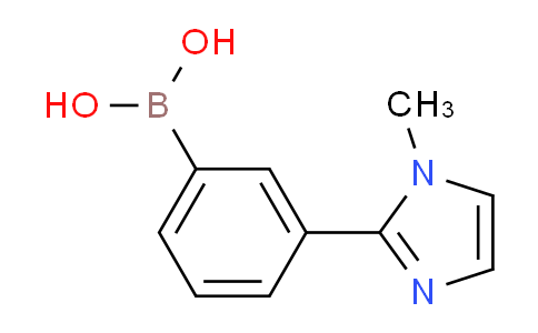 BP26345 | 1404466-88-1 | 3-(1-Methyl-1h-imidazol-2-yl)-phenyl boronic acid