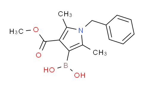 (1-Benzyl-4-(methoxycarbonyl)-2,5-dimethyl-1H-pyrrol-3-yl)boronic acid