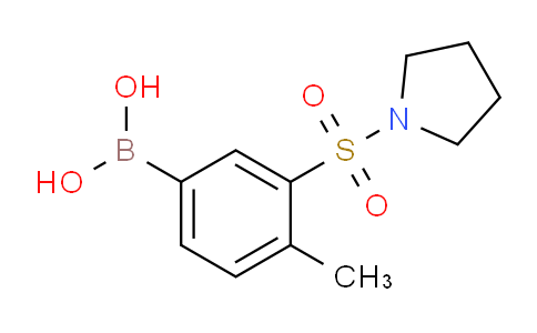 (4-Methyl-3-(pyrrolidin-1-ylsulfonyl)phenyl)boronic acid