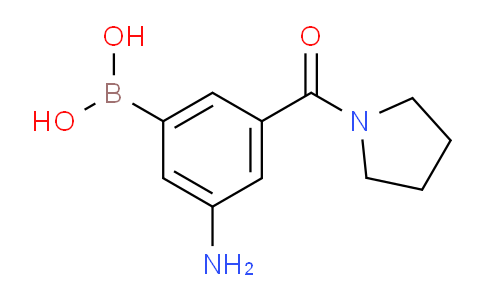3-Amino-5-(pyrrolidinocarbonyl)phenylboronic acid