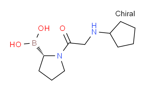 BP26419 | 852329-53-4 | (2S)-1-[2-(Cyclopentylamino)acetyl]pyrrolidine-2-boronic acid