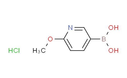 (6-Methoxypyridin-3-yl)boronic acid hydrochloride