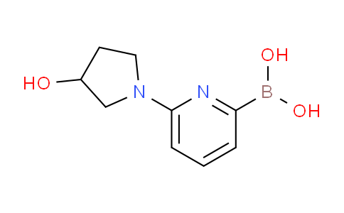 BP26465 | 1310404-11-5 | (6-(3-Hydroxypyrrolidin-1-yl)pyridin-2-yl)boronic acid