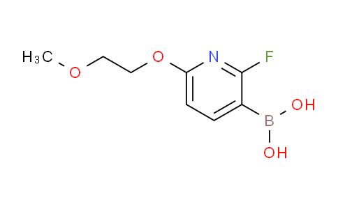 (2-Fluoro-6-(2-methoxyethoxy)pyridin-3-yl)boronic acid