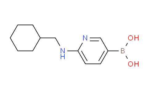 (6-((Cyclohexylmethyl)amino)pyridin-3-yl)boronic acid