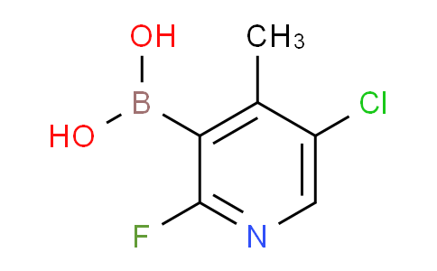 (5-Chloro-2-fluoro-4-methylpyridin-3-yl)boronic acid
