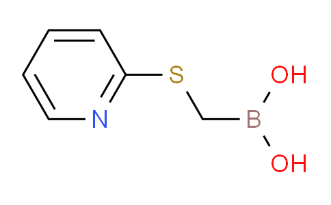 ((Pyridin-2-ylthio)methyl)boronic acid