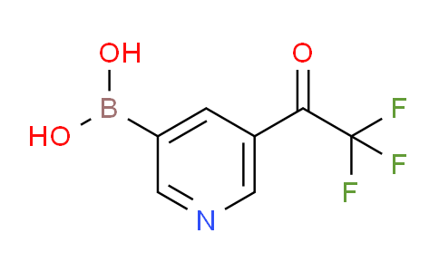 (5-(2,2,2-Trifluoroacetyl)pyridin-3-yl)boronic acid