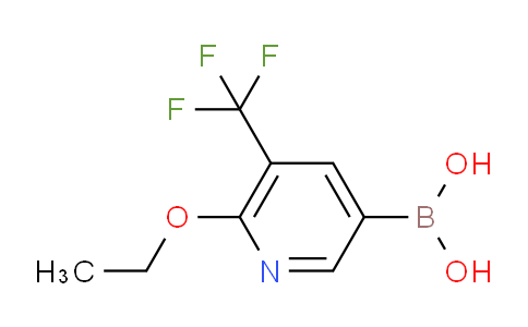 (6-Ethoxy-5-(trifluoromethyl)pyridin-3-yl)boronic acid