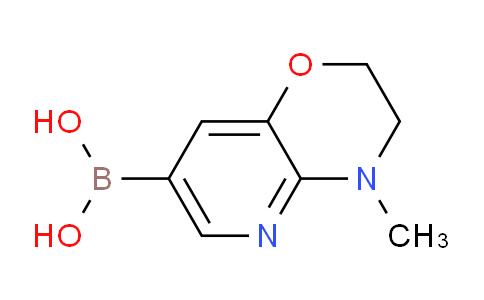 BP26595 | 1314239-17-2 | (4-Methyl-3,4-dihydro-2H-pyrido[3,2-b][1,4]oxazin-7-yl)boronic acid