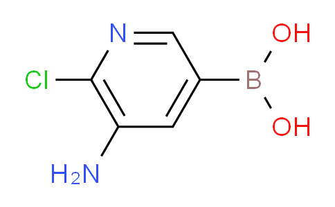 (5-Amino-6-chloropyridin-3-yl)boronic acid