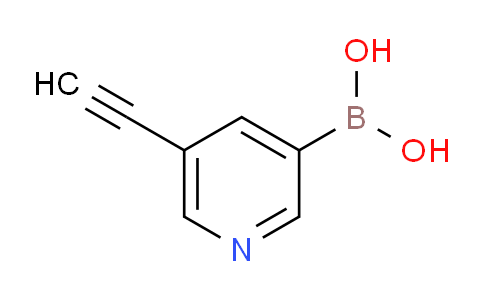 (5-Ethynylpyridin-3-yl)boronic acid