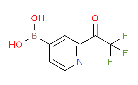 (2-(2,2,2-Trifluoroacetyl)pyridin-4-yl)boronic acid