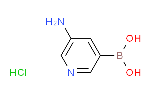 (5-Aminopyridin-3-yl)boronic acid hydrochloride