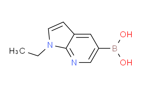 (1-Ethyl-1H-pyrrolo[2,3-b]pyridin-5-yl)boronic acid