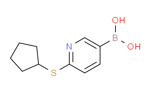 2-(Cyclopentylthio)pyridine-5-boronic acid
